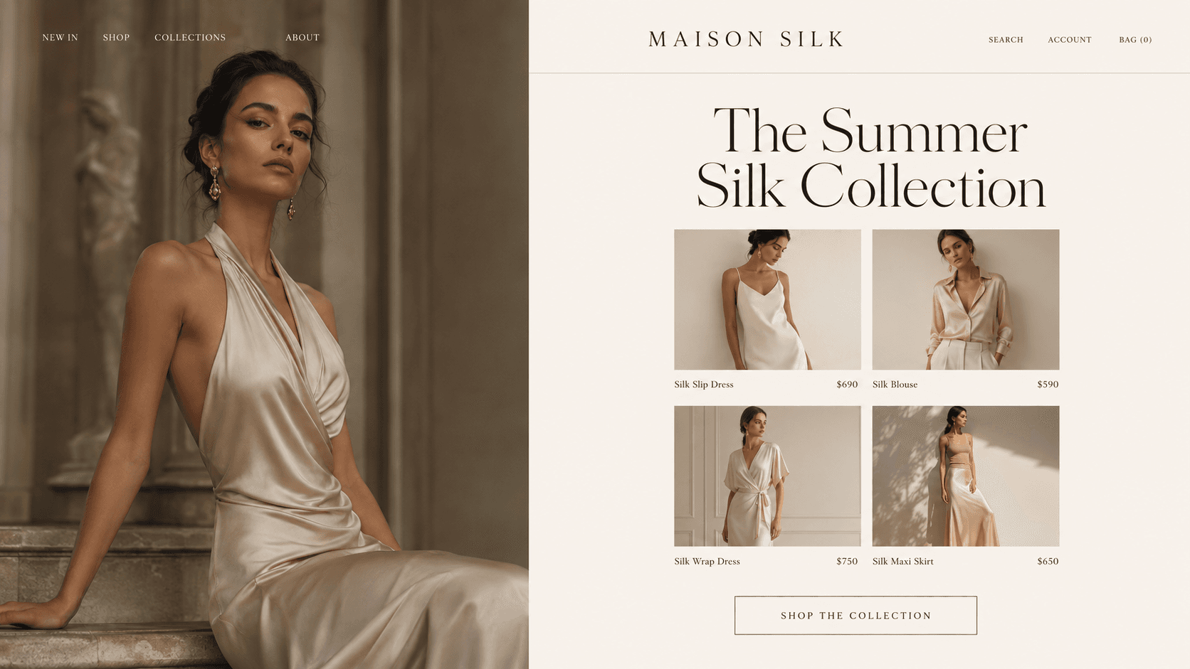 4 Maison Silk