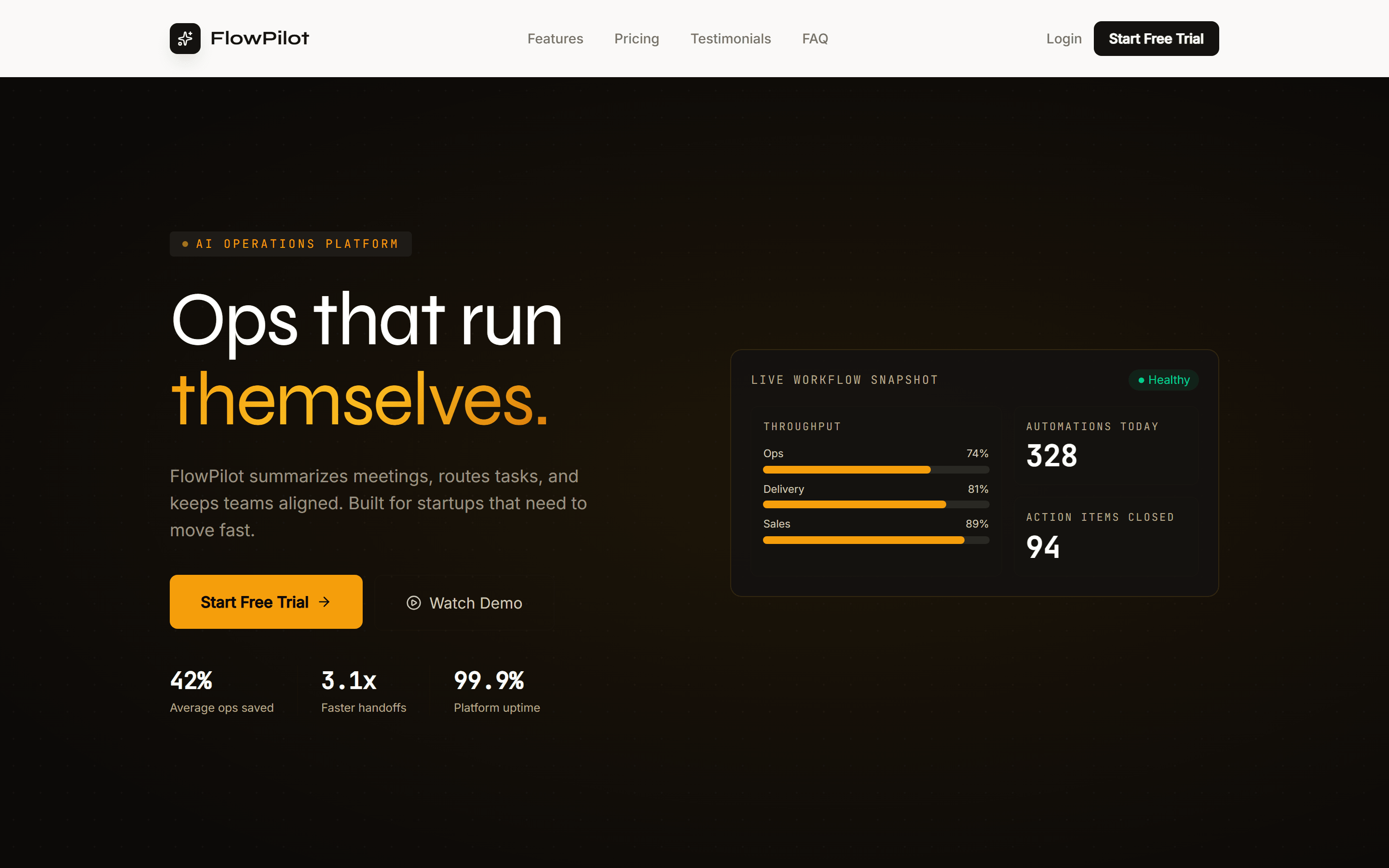 FlowPilot project preview