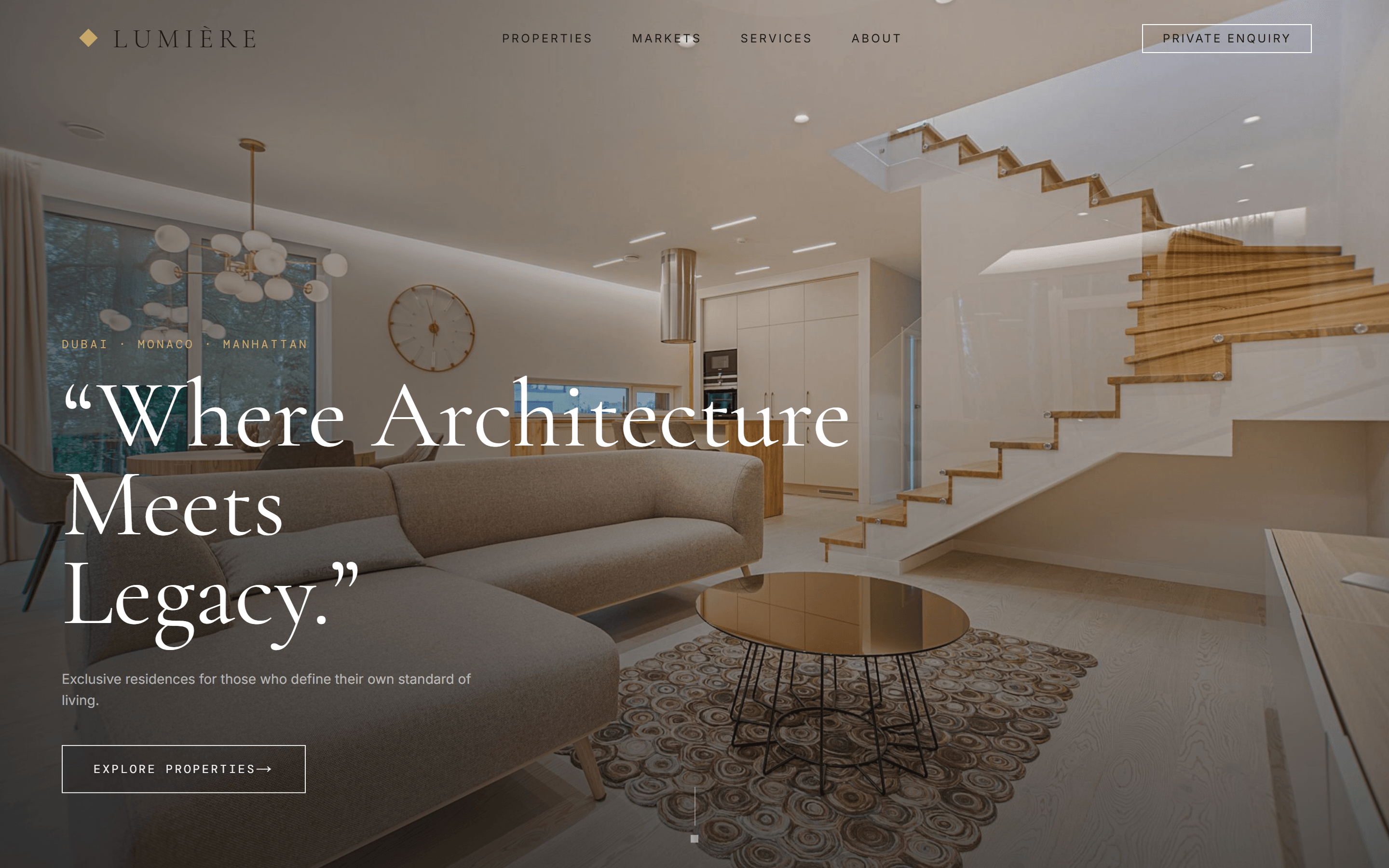 Lumière Estates project preview